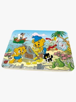 Spil & Puslespil|Bamse Kärnan Rammepuslespil Pirat 16 Brikker