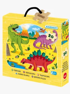 Krnan Spil & Puslespil-Kärnan Dinosaurer Træpuslespil i Træ 20 Brikker