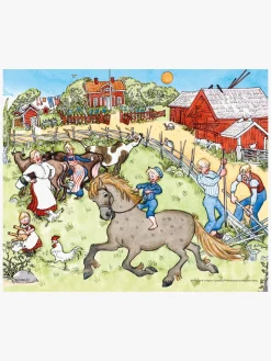 Spil & Puslespil|EmilILonneberga Kärnan Emil fra Lønneberg Puslespil I Træ 20 Brikker