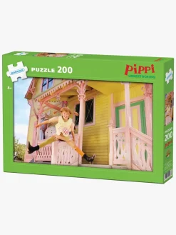 Spil & Puslespil|PippiLangstrump Kärnan Pippi Langstrømpe Puslespil 200 Brikker