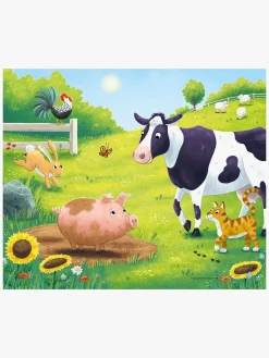 Krnan Spil & Puslespil-Kärnan Puslespil På Bondegården 6 Brikker