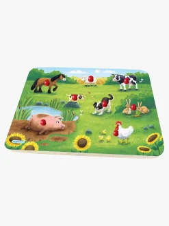 Børn Krnan Legetøj Til Børn På 0-10 År|Spil & Puslespil-Kärnan Puslespil På Bondegården 8 Brikker