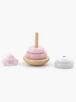 LabelLabel2 Babylegetøj-Label Label Stablelegetøj Ringe, Pink