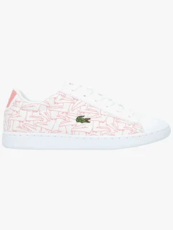 Sneakers|Lacoste Carnaby Evo 318 Sneakers, White/Pink
