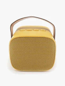 Elektronik & Media|Lalarma Bluetooth-højttaler med Trådløs Mikrofon, Gul