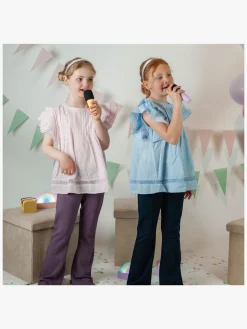 Elektronik & Media|Lalarma Bluetooth-højttaler med Trådløs Mikrofon, Gul