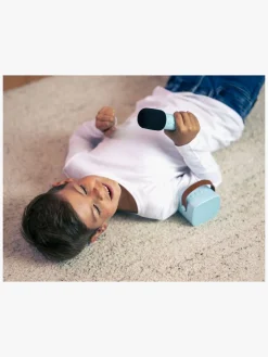 Elektronik & Media|Lalarma Bluetooth-højttaler med Trådløs Mikrofon, Blå Blå