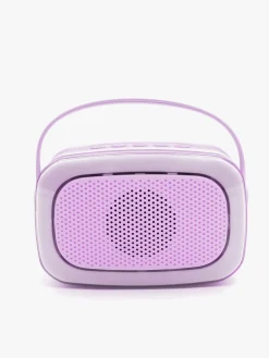 Lalarma Elektronik & Media-Karaokesæt med LED-lys & 2 Mikrofoner,