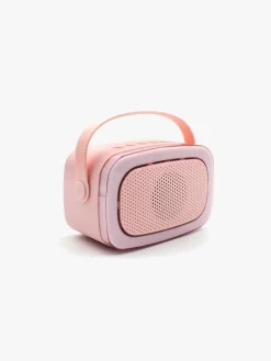 Elektronik & Media|Lalarma Karaokesæt med LED-lys & 2 Mikrofoner, Pink Lyserød