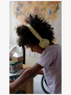 Elektronik & Media|Lalarma Trådløse Høretelefoner, Pastel Gul