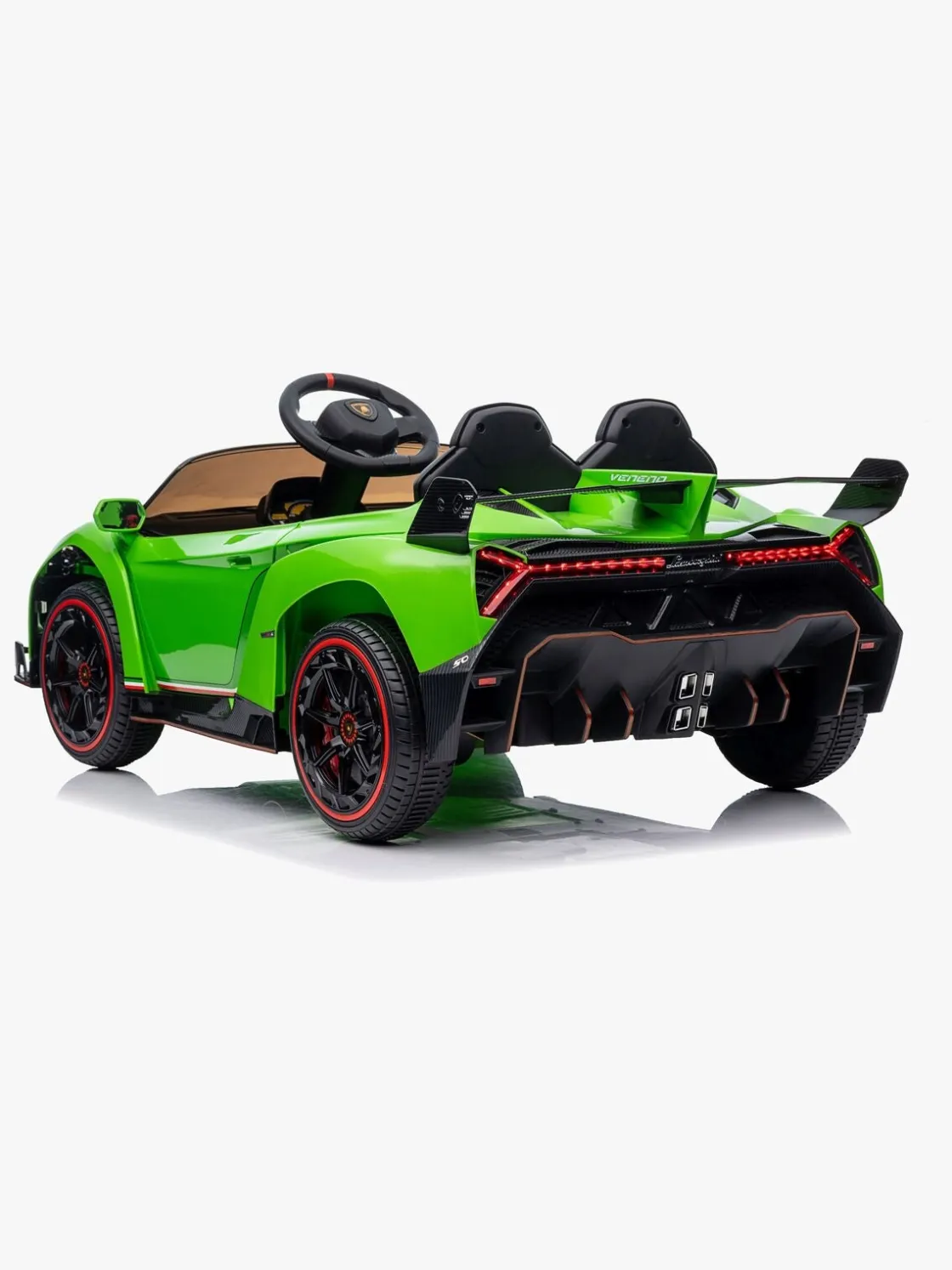 Elbiler & -Køretøjer|Lamborghini Veneno Elbil, Grøn Grøn