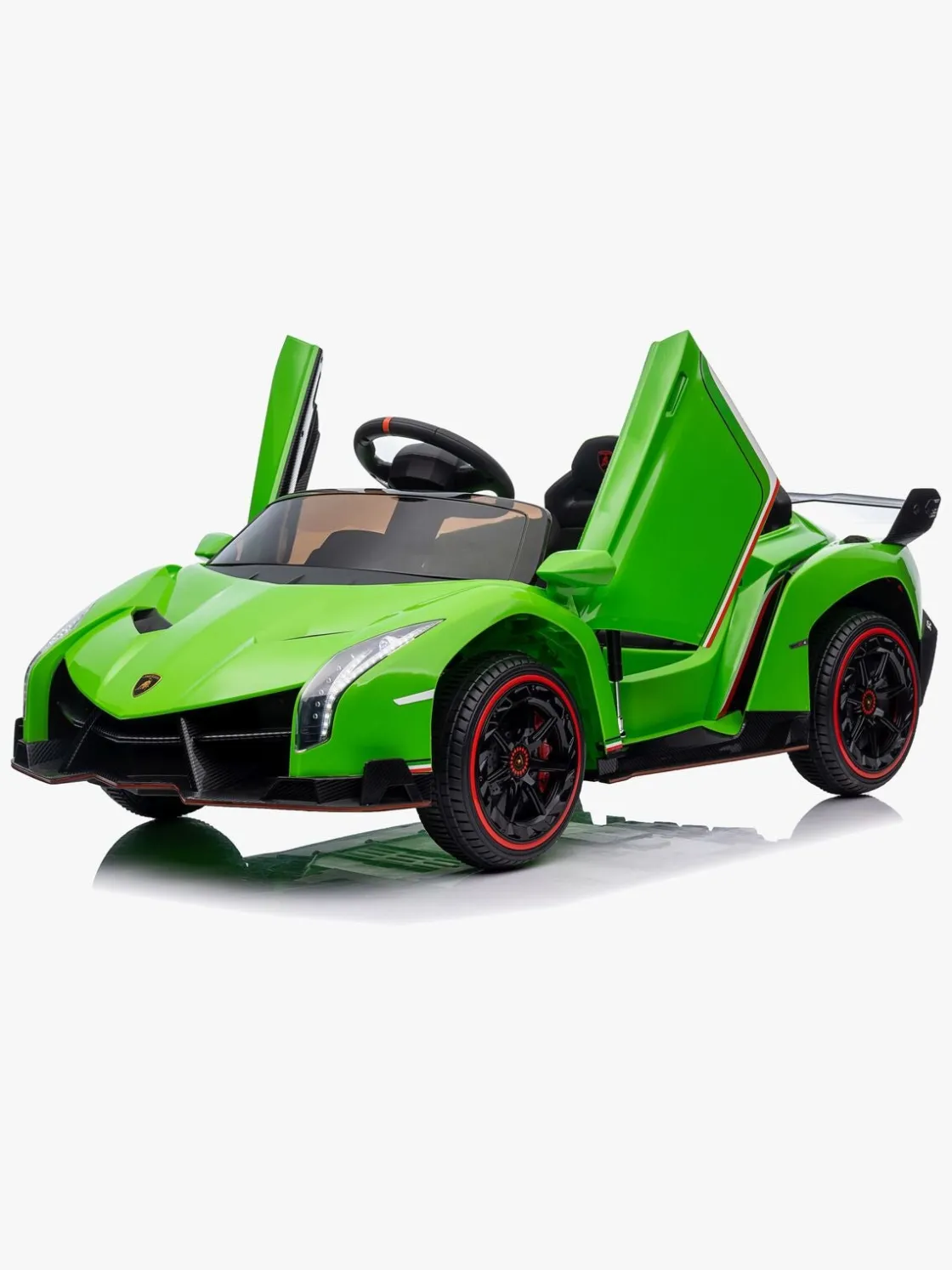 Elbiler & -Køretøjer|Lamborghini Veneno Elbil, Grøn Grøn