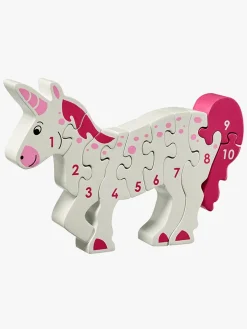 Spil & Puslespil|LankaKade Lanka Kade Puslespilsdyr Enhjørning 1-10