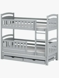 Børnesenge & Tilbehør|LanoMeble Lano Meble BLANKA Tribbelkøjeseng 90x200, Grå