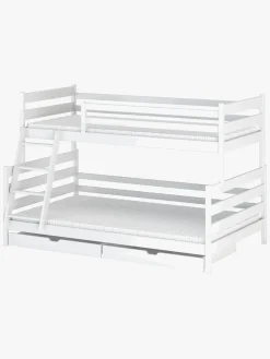 Børnesenge & Tilbehør|LanoMeble Lano Meble FAMI Køjeseng 90x200/120x200, Hvid