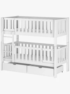 Børnesenge & Tilbehør|LanoMeble Lano Meble KSAWERY Køjeseng 80x180, Hvid