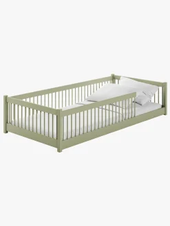 Børn LanoMeble Børnesenge & Tilbehør-Lano Meble PEDRO Montessori Floor Seng 80x180, Olive