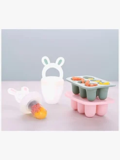 Le Toft Spisetid-Madsut med Mini-isterningebakke, Smokey Green