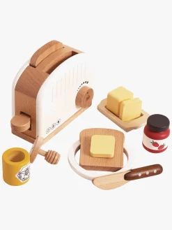 Rolleleg|LeToyVan Le Toy Van Brødrister & Morgenmadssæt, Hvid