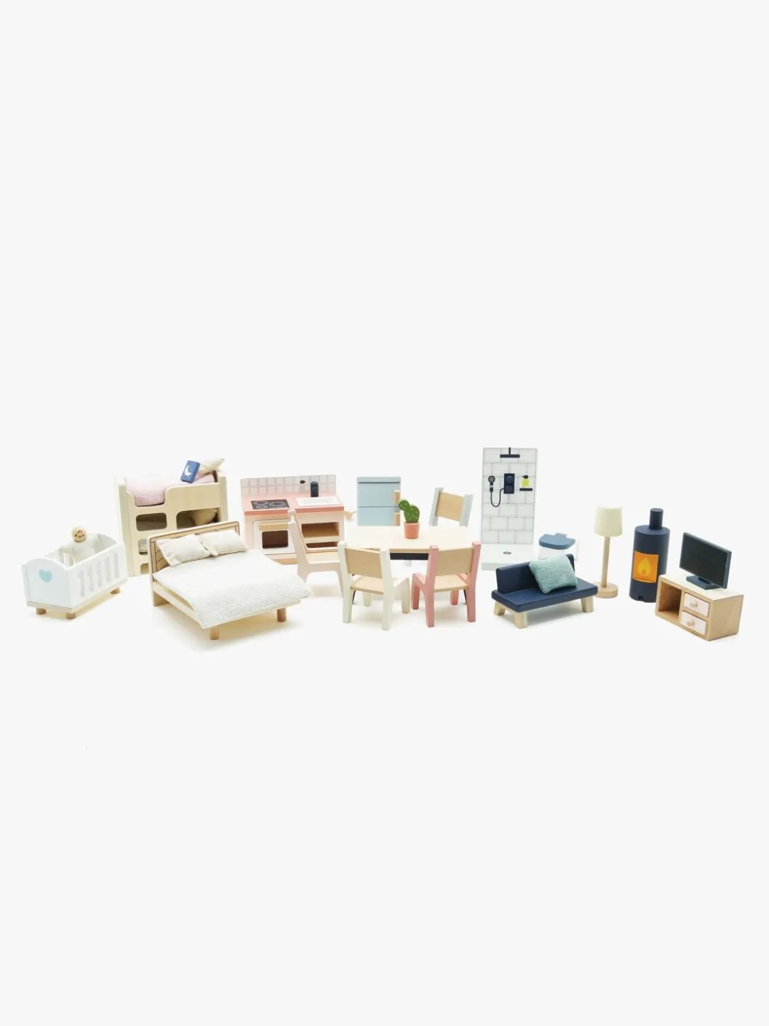 Dukker & Bamser|LeToyVan Le Toy Van Dukkehusmøbler Startsæt 35 Dele