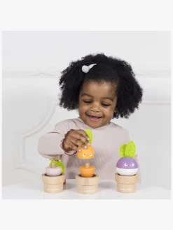 LeToyVan Rolleleg-Le Toy Van Grøntsager i Træ 3 Stk.