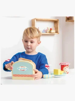 LeToyVan Rolleleg-Le Toy Van Pop-up Brødrister & Morgenmadssæt, Blå