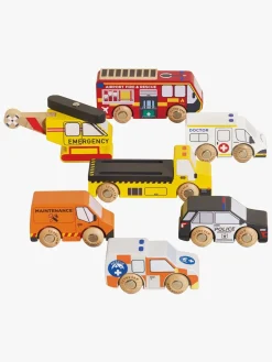 LeToyVan Legetøjsbiler & -Fartøjer-Le Toy Van Redningshelikopter & Redningskøretøjer