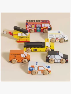 LeToyVan Legetøjsbiler & -Fartøjer-Le Toy Van Redningshelikopter & Redningskøretøjer