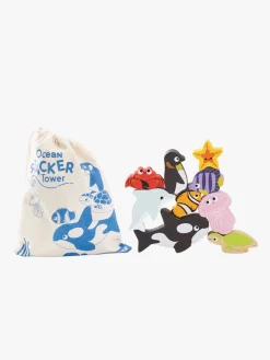 LeToyVan Babylegetøj-Le Toy Van Stableklodser Havdyr & Pose