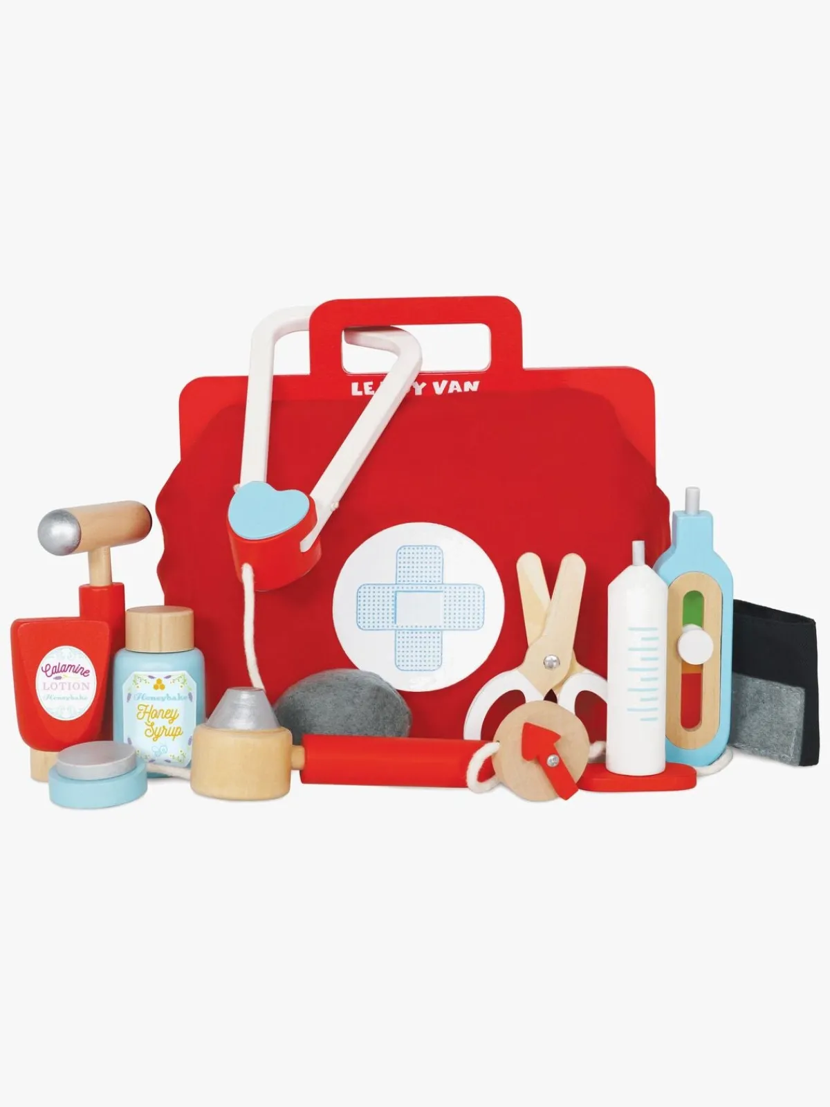 Rolleleg|LeToyVan Le Toy Van Vintage-lægesæt, Rød