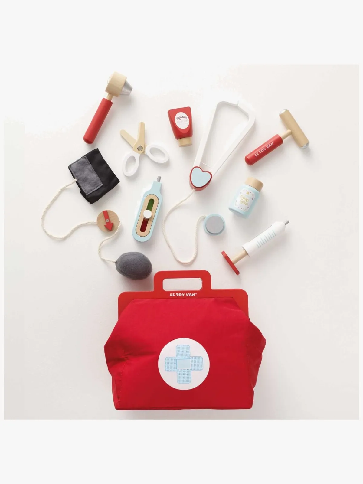 Rolleleg|LeToyVan Le Toy Van Vintage-lægesæt, Rød