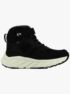 Børn Leaf Sneakers-Karlstad WP Fleece-forede Sneakers, Sort