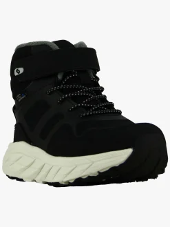 Børn Leaf Sneakers-Karlstad WP  Fleece-forede Sneakers, Sort