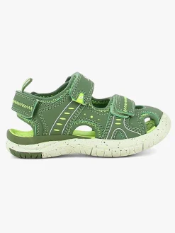 Sandaler & Klipklapper|Leaf Ljungby Sandaler, Green/Lime