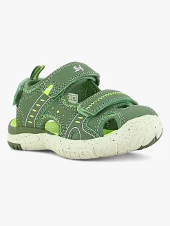 Sandaler & Klipklapper|Leaf Ljungby Sandaler, Green/Lime