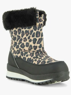 Støvler & Vinterstøvler|Leaf Nautisk Vinterstøvler, Leopard Beige/Brun/Sort