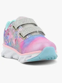 Sneakers|Leaf Skalka Blinkesko, Sølv/Pink Lyserød/Grå
