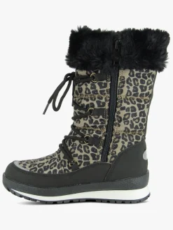 Børn Leaf Støvler & Vinterstøvler-Ysby Vinterstøvler, Leopard