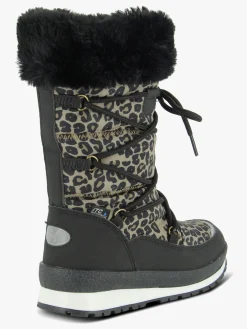 Børn Leaf Støvler & Vinterstøvler-Ysby Vinterstøvler, Leopard