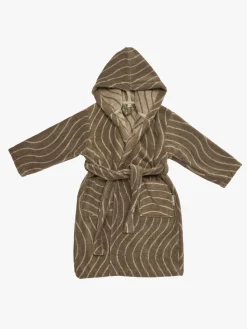 Børn Leander Uv & Strand-Badekåbe 5-6 År, Mocca