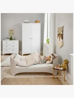 Børn Leander Børnesenge & Tilbehør-Junior Forlængersæt til Classic Tremmeseng, Cappuccino