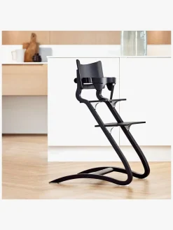 Højstole & Tilbehør|Leander Louie Læderbånd til Bøjle, Black Sort