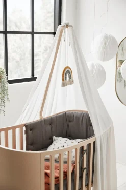 Børn Leander Børnesenge & Tilbehør-Sengehimmel til Classic Tremmeseng, Hvid