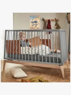 Sengetøj|Leander Stræklagen 2-pak 60x115, Cool Grey Grå