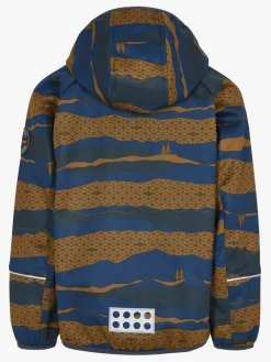 Børn LegoWear Overtøj-LEGO Wear Softshelljakke, Dark Blue