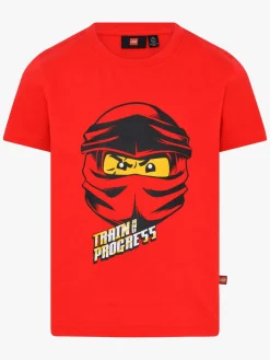 Børn LegoWear Overdele-Lego Wear Taylor T-shirt, Red