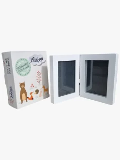 Børn Leklyckan Interiør-Ramme Clay Print, Hvid