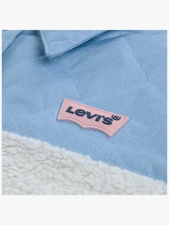 Overtøj|Levis Levi's LVG Big PKT Sherpa Jakke, Blanc De Blanc