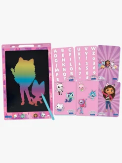 Kreativt Legetøj|GabbysDollhouse Lexibook Gabby's Dollhouse Tegnetablet med Stencilskabeloner