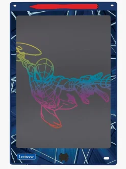 Kreativt Legetøj|MarvelSpiderMan Lexibook Marvel Spider-Man Tegnetablet med Stencilskabeloner